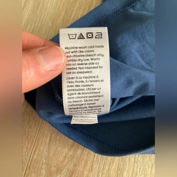 Tea Collection Kids Happy Hund Dog Long Sleeve Graphic Tee - Size 6 - Picture 7 of 10